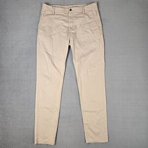 Bird dogs Pants Mens 34x43 Lined Chino‎ Beige Kahki Stretch Golf Outdoors *READ